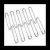 A84E-100PCS 4 Inch Metal Safety Pin--Big & Strong Enough To Hold Heavy-Weight Fabrics And Materials Canvas,Leather,Upholstery