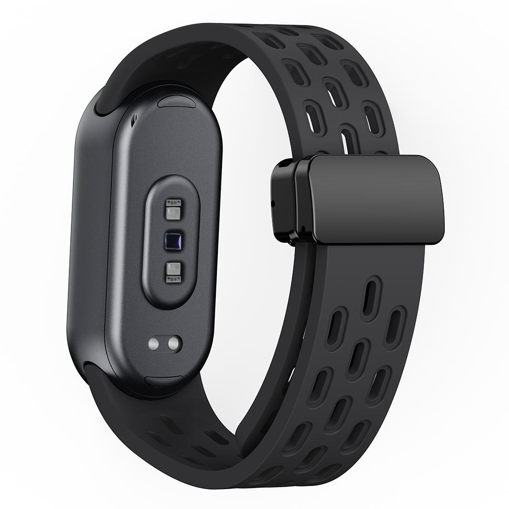 Měkký silikonový řemínek pro Xiaomi Mi Band 9/8 Correa náramek na zápěstí Miband 8 sportovní vodotěsný náhradní řemínek pro Xiaomi Band 9