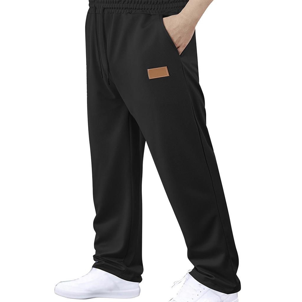 Men's Summer Drawstring Casual Pants Men's Breathable Sports Trousers