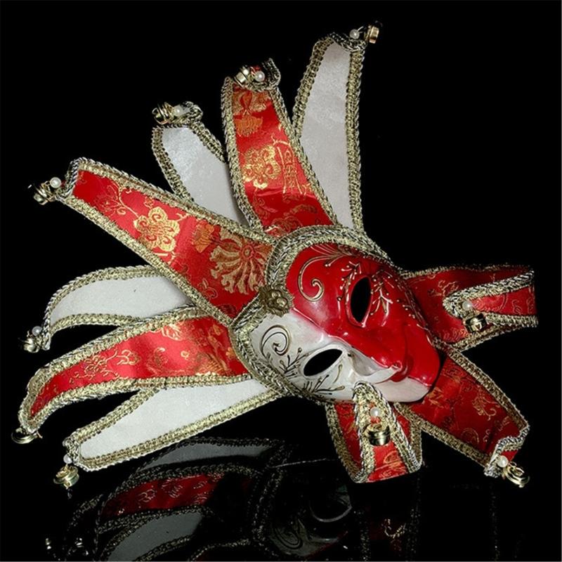 Masquerade Mask Halloween Full Face Mask Masquerade Full Face Mask Costume Accsessory for Halloween Carnivals Party