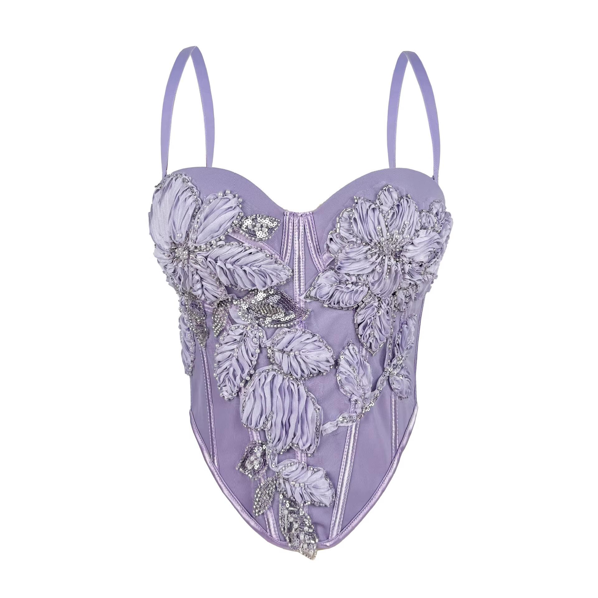 

Корсеты, модная и элегантная женская одежда 34B/75 фиолетовый