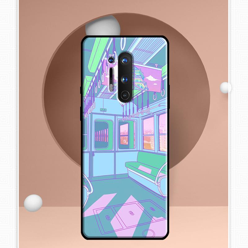 Pastel Japonsko Pouzdro Kyoto City Pro Oneplus 10T 8T 9R 9RT Ace 11 9 10 Pro Kryt Pro Oneplus Nord N20 N10 2T CE 2 Lite