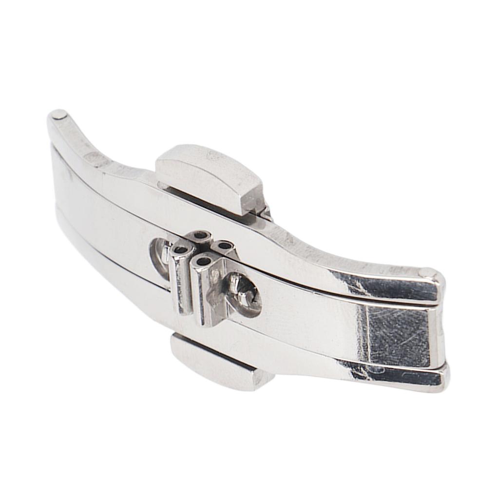 Watch Butterfly Buckle Stainless Steel Smooth Surface Universal Folding Deployment Clasp for Repair