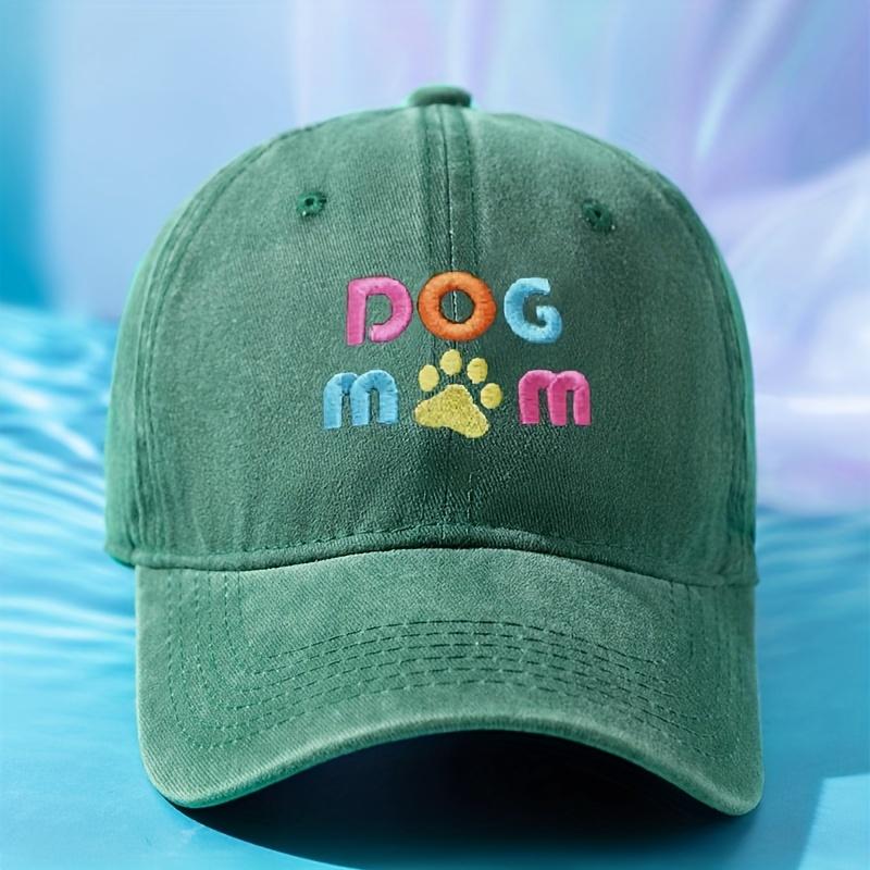 Look Stylish Custom Dog Mom Trucker Cowboy Golf Unisex Sun Hat With Custom Logo High Quality Baseball Hat