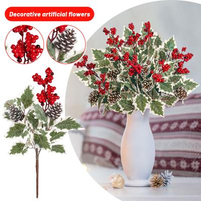 Artificial Simulation Green Plants Christmas Norkford Needles Christmas Fake Plants Decoration Leaf Tree Cuttings