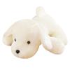 New Doll White Puppy Lying Dog Doll Rag Doll Cartoon Doll