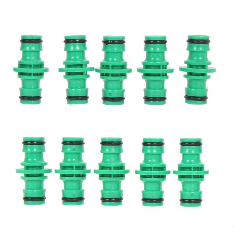 

10X Lot Plastic Garden Washing Water Hose Pipe Connector Joiner 10pcs