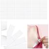 100 Strips Double-Sided Tape for Fashion Fabric Tape for Women Clothing and Body All Day Invisible Clear Fabric Tape for Skins