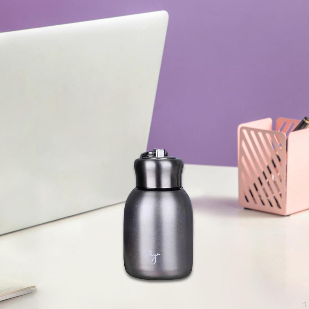 Mini Thermal Mug Stainless Steel Travel Drink Water Bottle Beverage Tumbler Cup for