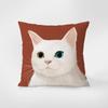 Cute Cartoon Cat Pillow Case For Dorm Bedroom Living Room Sofa Home Decor Cushion Cover