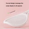 New Products Detangling Hair Brush Curved Massage Tennis Hair Brush Tennis Racket Hair Brushes & Combs