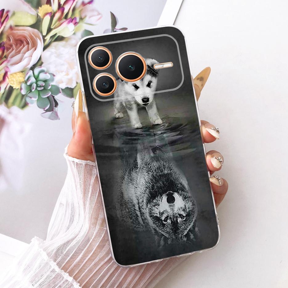 For Honor Power 2 Case SER-AN00 Cute Cat Flowers Painted Cover Soft Slim Phone Case For Honor Power DVD-AN00 HonorPower 2 Fundas