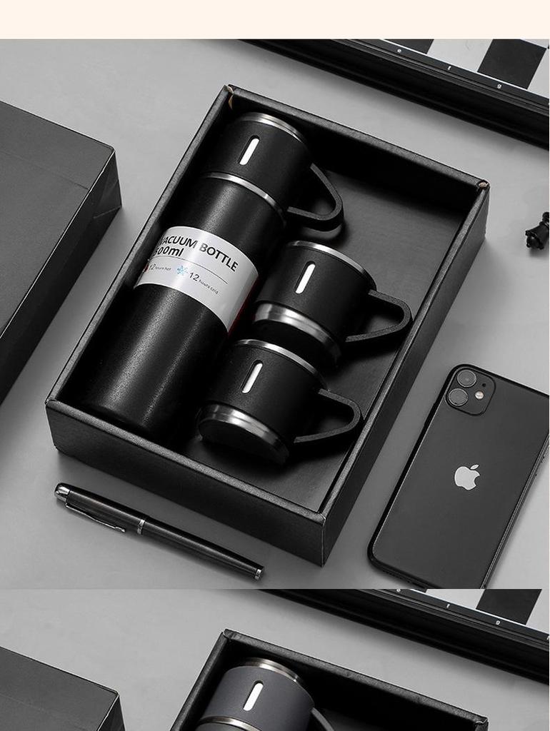 Anpassbares Isolierbecher-Set für Neujahrs-Geschäftsgeschenke