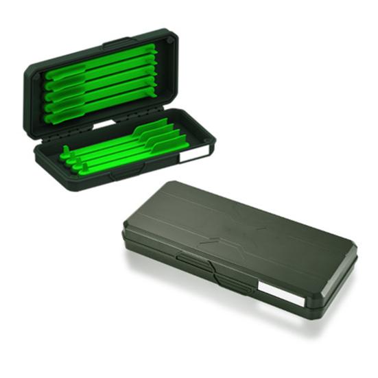 Krabice na rybářské náčiní s 9 magnetickými nástrahami typu stick bait, háčky, vícekomorovým designem, vodotěsným úložným pouzdrem, organizér na rybářské náčiní