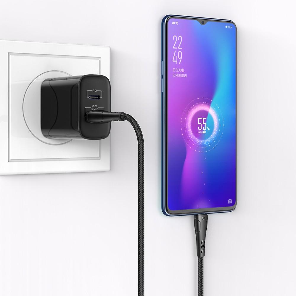 Phone Cable With Car Play And Android Auto Support Mcdodo Mamba Series Micro Usb 1.2M