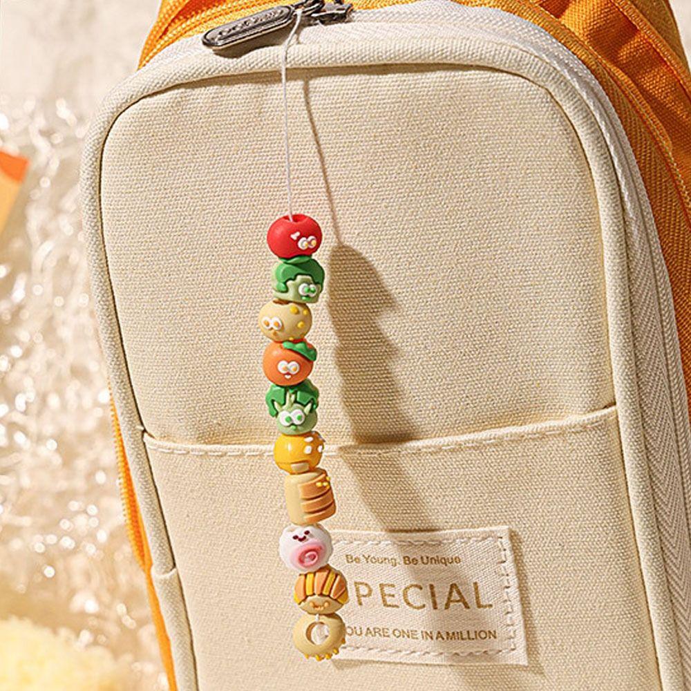 Student Pen Panda Cherry Blossom String Pen Writing Stationery Decompression Pen Press Gel Pen