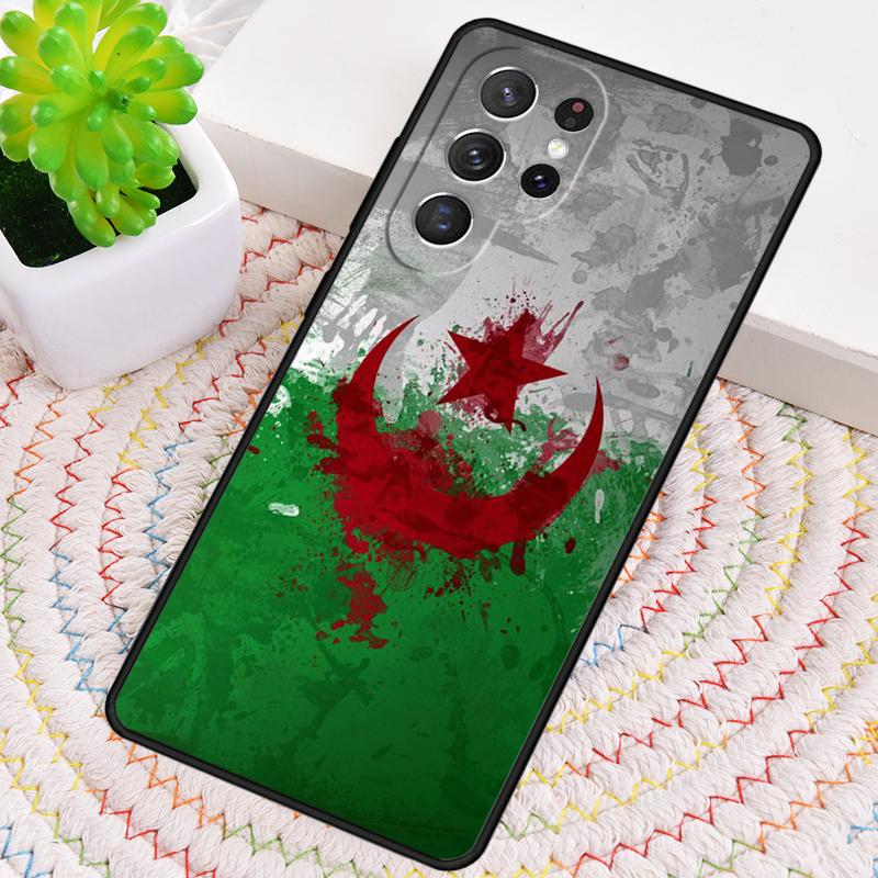 Algeria Flag Algerian Phone Case for Samsung Galaxy note 10 pro S26 Ultra S23 S24 FE S25 S21 S22 PLUS shockproof Cove
