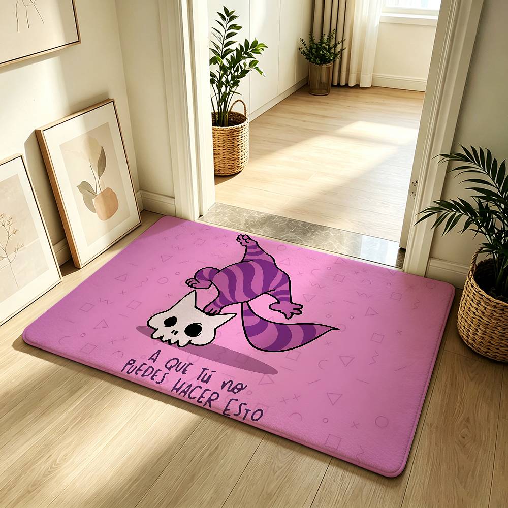 Anime-A-alice In-W-wonderlandS Classic Carpet Bathroom Anti-slip Mat Door Mat Home Decoration Mat Entrance Mat Scratch-resistant