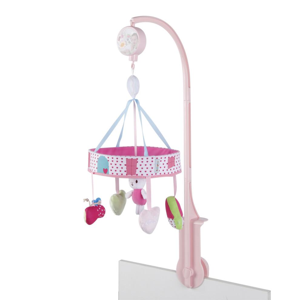 Rotierendes Kaninchen Musik Baby Plüschtier Hängend Cartoon