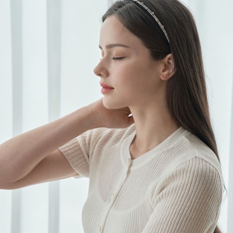 ELLEHAIR Slim Cubic Point Hairband ELHB013