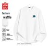 Men's Waffle Knit Long-Sleeve T-shirt