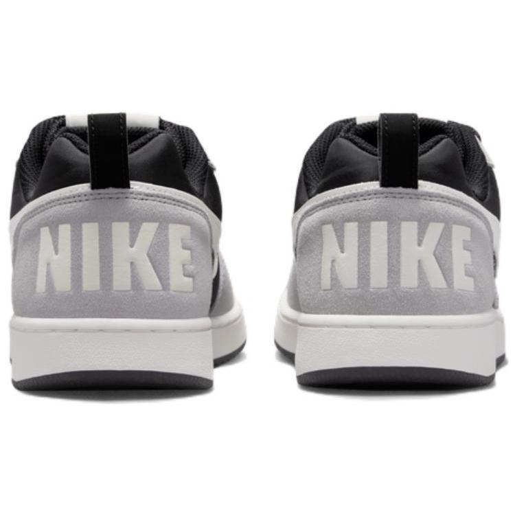 New Nike Court Borough Low Premium 'Black Grey Sail' 844881-005