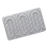 Paperclip Resin Molds Paperclip Silicone Candle Molds for Handmade Candle Soap Chocolate Molds for Cake Fondant Baking