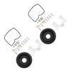 34pcsSet Motorcycle Carburetor Repair Kits Replacement for KAWASAKI Vulcan 500 EN500 1991?1995