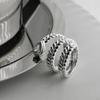 Xiaomi 925 Sterling Silver Rings for Women Couple Minimalist Handmade Simple Wheat Snake Zircon Ring Fine Jewelry Gift Prevent Allergy