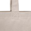 Organic Cotton Logo Tote L HY92320 Black One Size