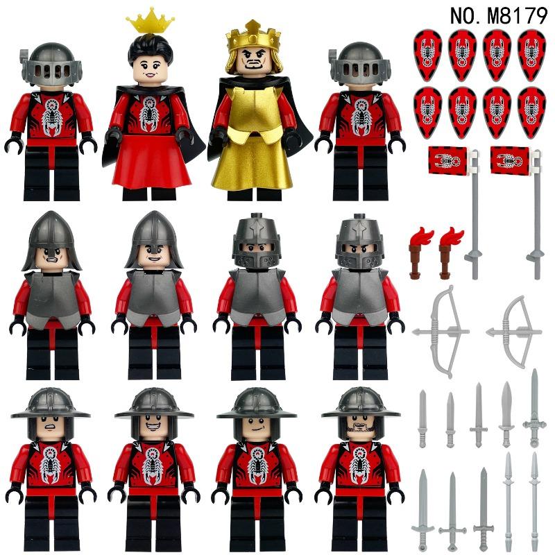 M8179 Scorpion Country Soldiers Children Medieval Figurine Assembled Small Particle Building Block Toys Playsets, Suitable for Children