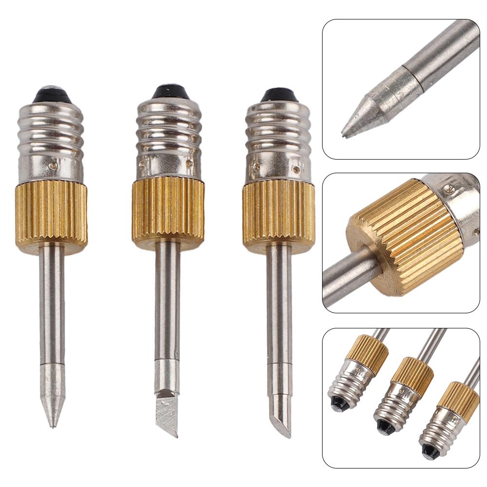 Soldering Iron Tips E10 Interface Steel Welding Tips Accessories