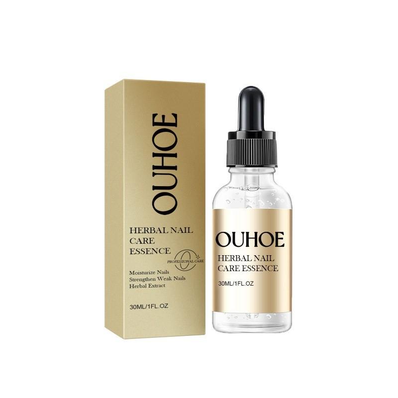 Ouhoe Herbal Nail Care Essence Liquid For Strengthening Thickening And Repairing Nails