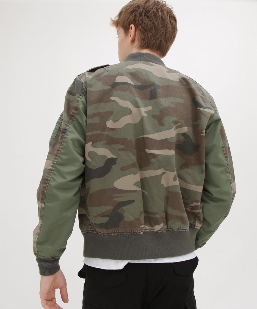 AVIREX WEB&DEPOT Exclusive CAMOUFLAGE L-2B Jacket Men's L 311 Olive Camo 783-5252037
