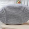 3pcs Storage Basket Home Decoration For Laundry Organization Toys Snacks Keys Storage Cotton Thread Storage Woven Basket
