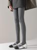 Knit Cotton Blend Compression Pantyhose Cotton Leggings Pants 600D Fleece 900D Warmth and Heat Retention High Waist Slimming Effect [Jeayoo]