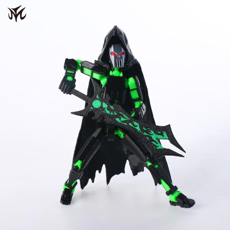 

T13 Новый набор фигурок 3D-печатный многосуставный подвижный Титан 13 Манекен Счастливый 13 Мобильный Робо для любителей игр Игрушка Черный Красный