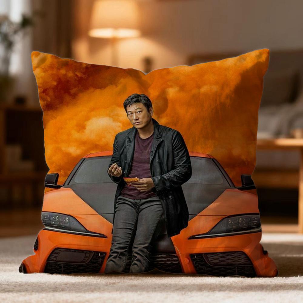 

Popular TThe Fast and the Furiouses Cushion Cover Soft Washable Pillow Case Multi-Scene for Couch Bed Travel Office Use 30cmx30cm