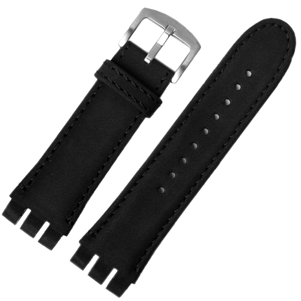 Chocoman 23mm Swatch Replacement Watch Band 3 Spring Spring Bar and (Includes Bars, Remover, Box)