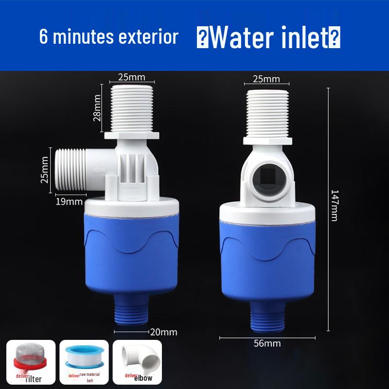 Automatic Water Tank Level Controller with Self-Stop Valve