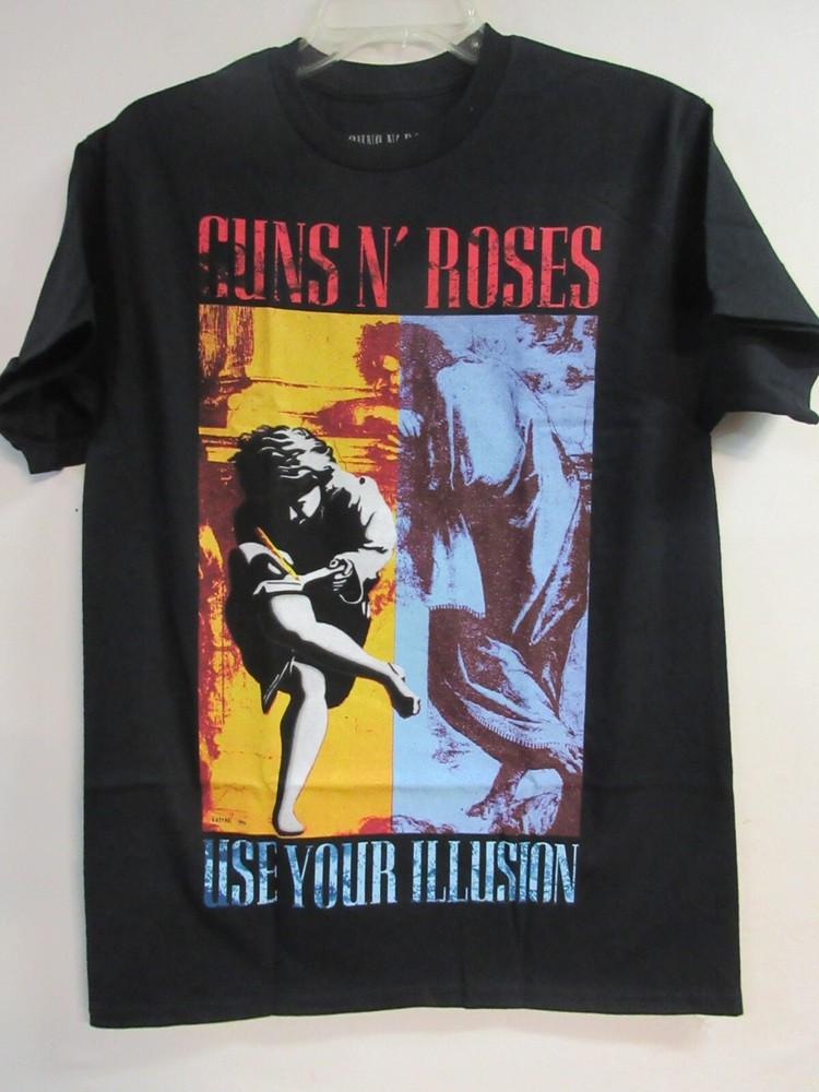 

GUNS n ROSES OFFICIAL MERCH ILLUSION 2024 BAND CONCERT MUSIC MEDIUM Unisex T-Shirt M
