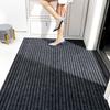 Anti-Slip Absorbent PVC Floor Mat - Seven-Stripe Design for Kitchen, Balcony, Bathroom, Hotel, Supermarket, and Staircase Dust Removal