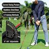 Golf Training Equipment For Swing Accuracy And Ball Striking Golf Practice Aid For Shot Alignment And Stance Improvement