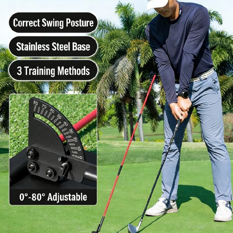 Golf Training Equipment For Swing Accuracy And Ball Striking Golf Practice Aid For Shot Alignment And Stance Improvement