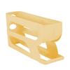 Egg Storage Box Auto Rolling Egg Container Auto Rolling Egg Holder for Fridge 4-tier Space-saving Dispenser Organizer