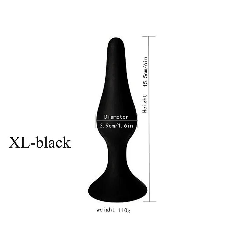 Silicone Anal Plug Sex Toys for Woman Prostate Massager Butt Plug Buttplug Anal Sex Toys for Men Adults Adult Game XL/L/M/S Size