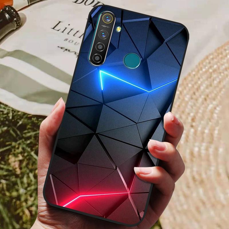 Para Oppo Realme 5 Pro Funda Silicona Trasera Funda de Teléfono para Oppo Realme 5i 5S 5 Pro Fundas Realme5 Pro 5i 5S Borde Suave coque