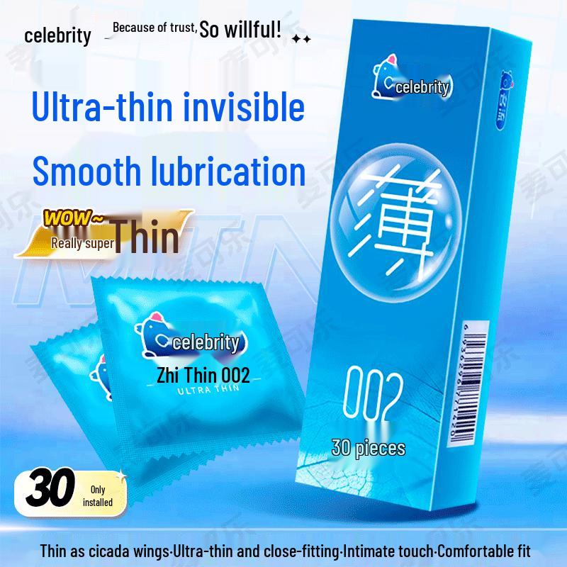 Celebrity Ultra-Thin Time-Delay Ribbed & Dotted Condoms - 10 Pack