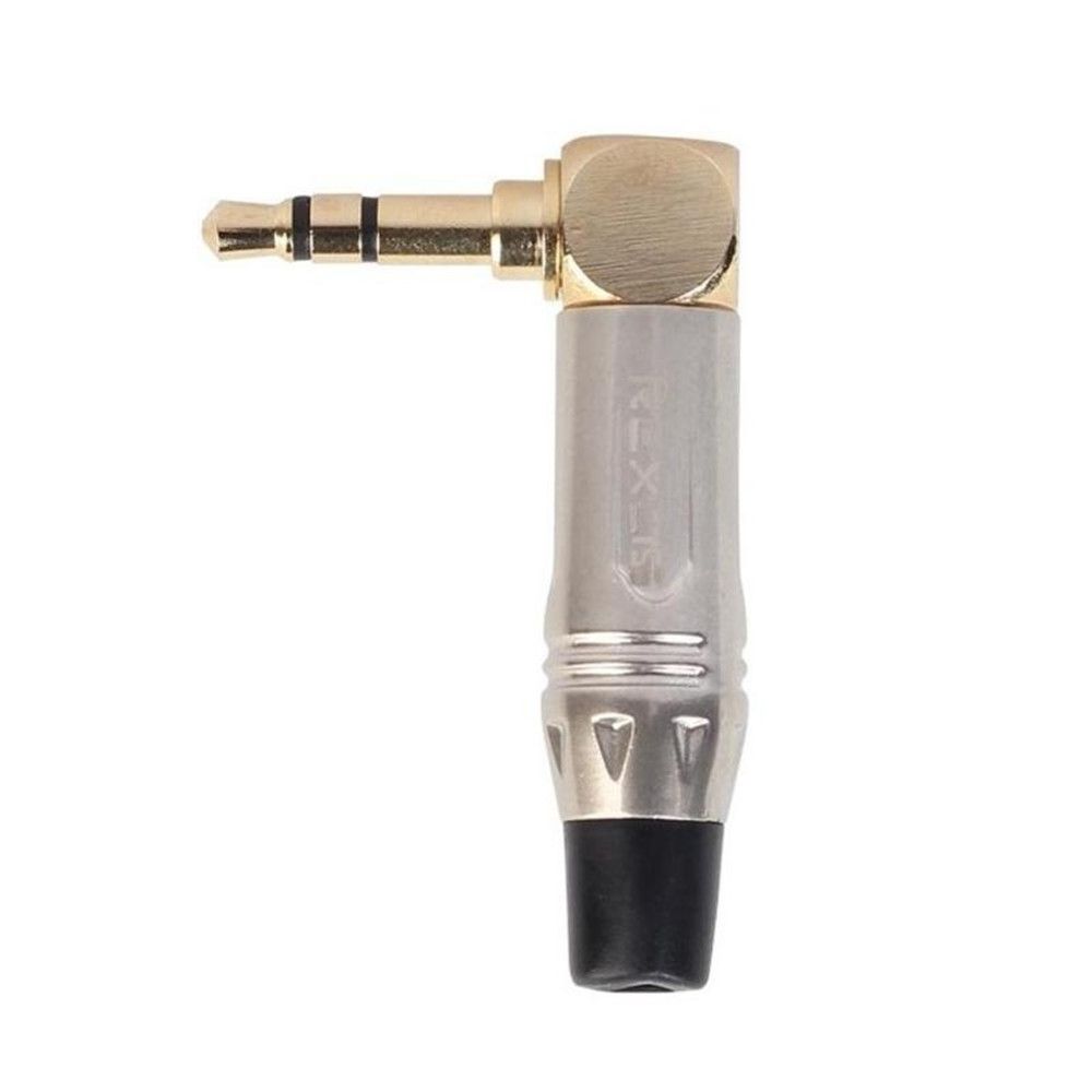 90 Degree 3.5mm Jack Plug Audio Adapter Stereo Audio Converter Right Angle Headphone Soldering Connector Headphone Adapter