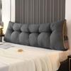 Triangular Dormitory Headboard Cushion Solid Color Thicken Double Pillow Soft Waist Protection Sofa Pillows Tatami Pillow